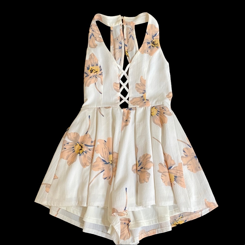 Small SOLARIS style floral Romper
